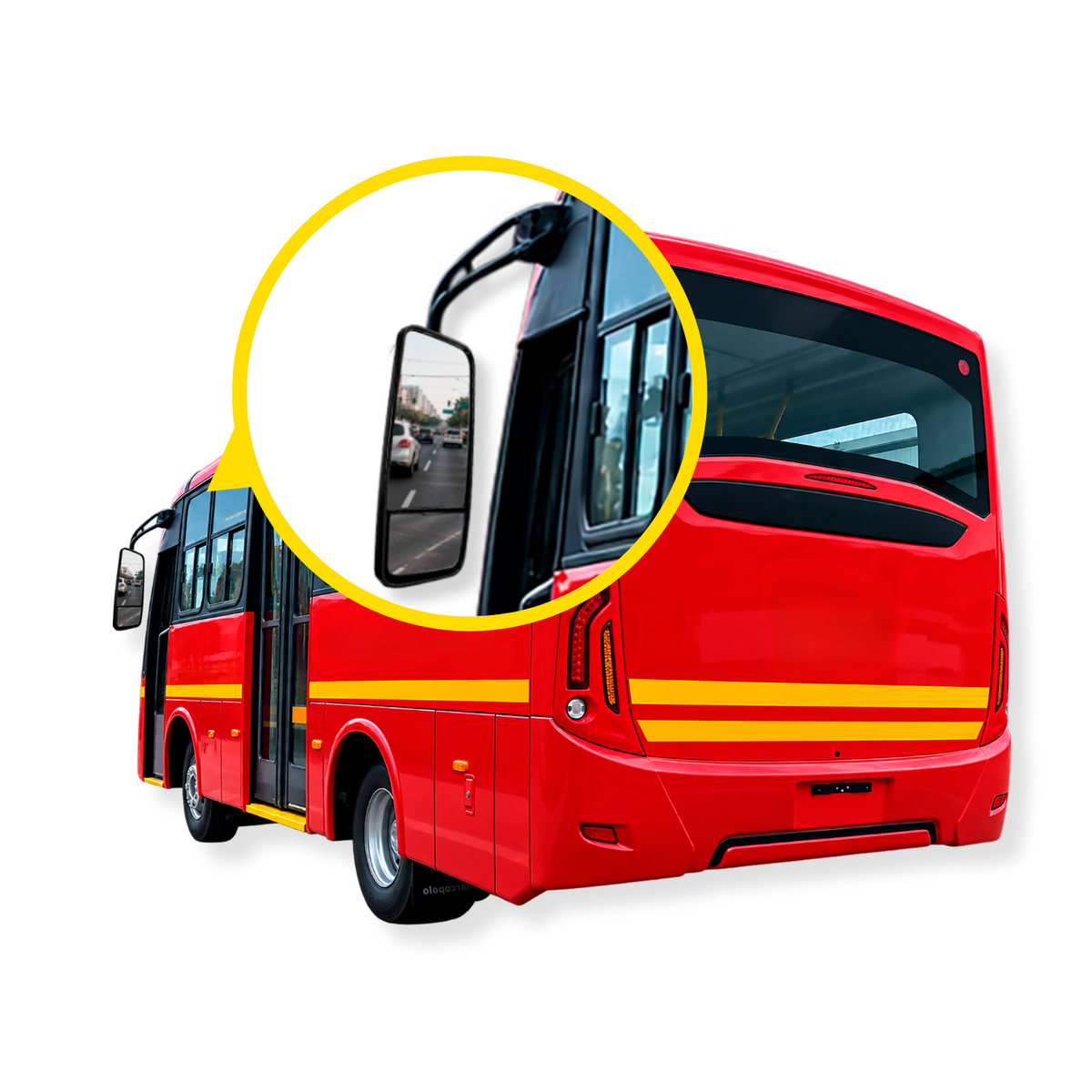 Espejo para Bus Luna Auxiliar
