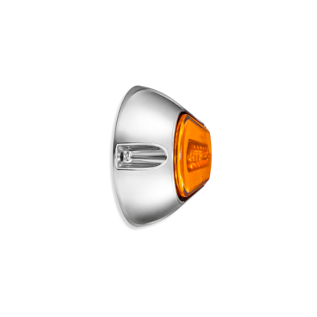 Lámpara Halo LED Ovalada Aro ABS Cromado