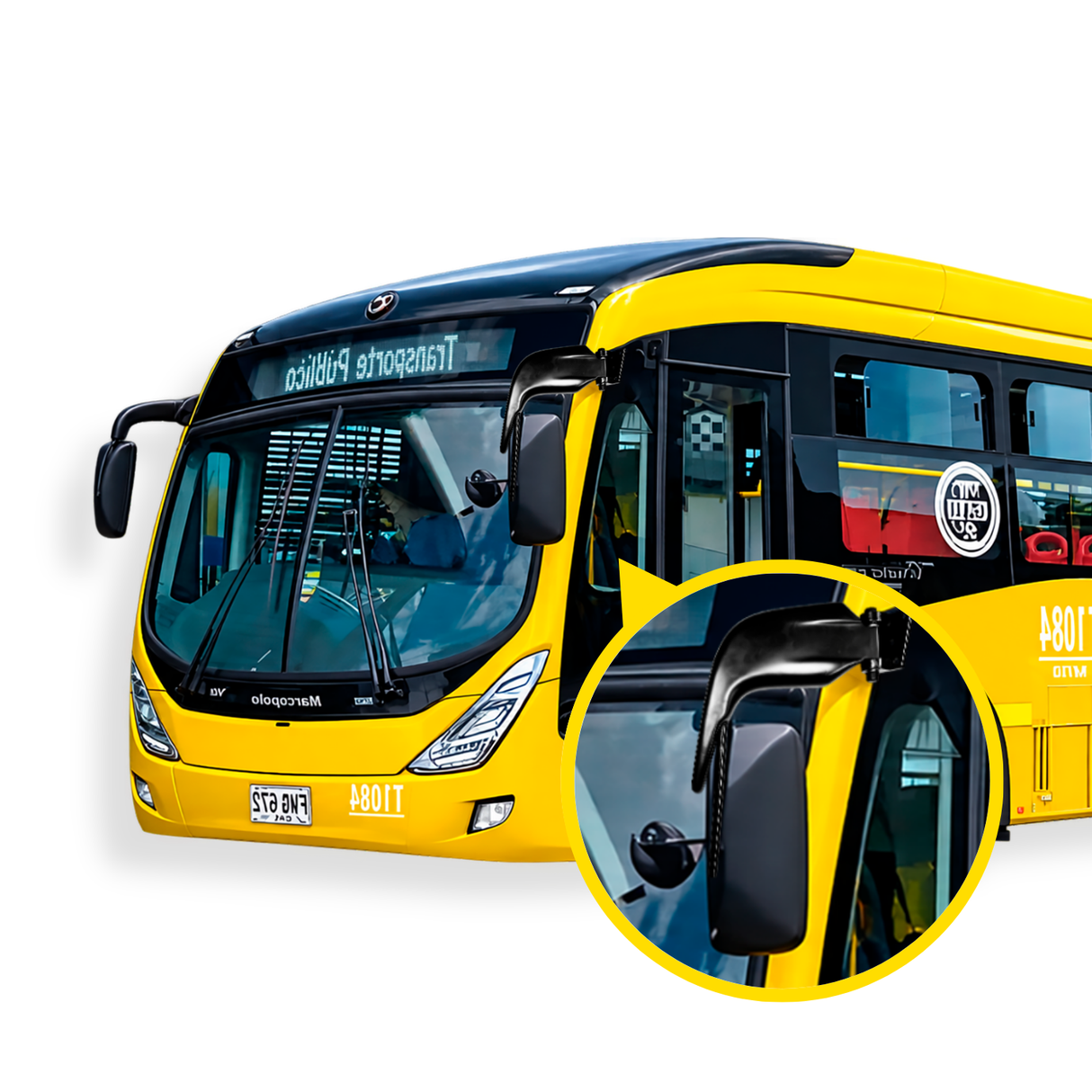 Brazo Soporte Tipo Busscar