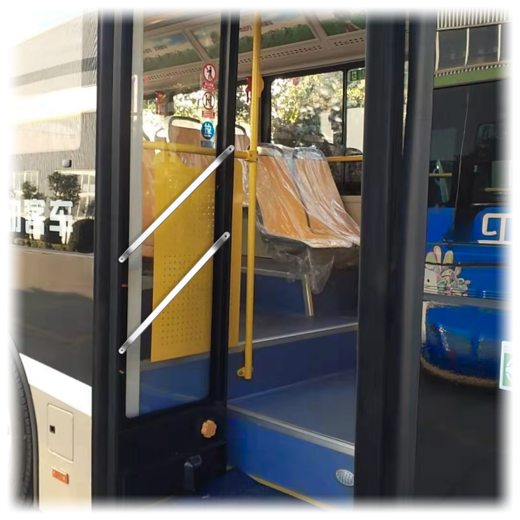 Manijas Asidero de Puerta en Aluminio 3/8
