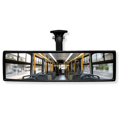 Retrovisor Panorámico Soporte Plástico Corto