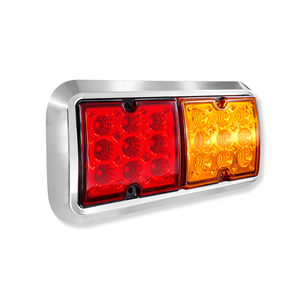Lámpara LED Stop / Direccional Base Cromada