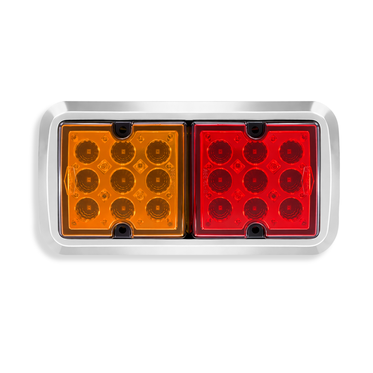 Lámpara LED Stop / Direccional Base Cromada