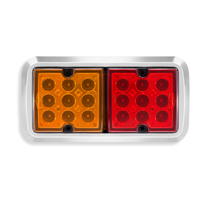 Lámpara LED Stop / Direccional Base Cromada