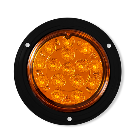 Lámpara LED Aro Plástico Negro 4´´