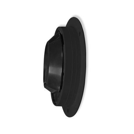Lámpara LED Aro Plástico Negro 4´´