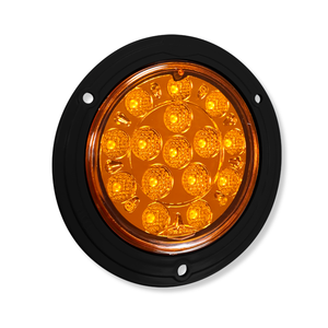 Lámpara LED Aro Plástico Negro 4´´