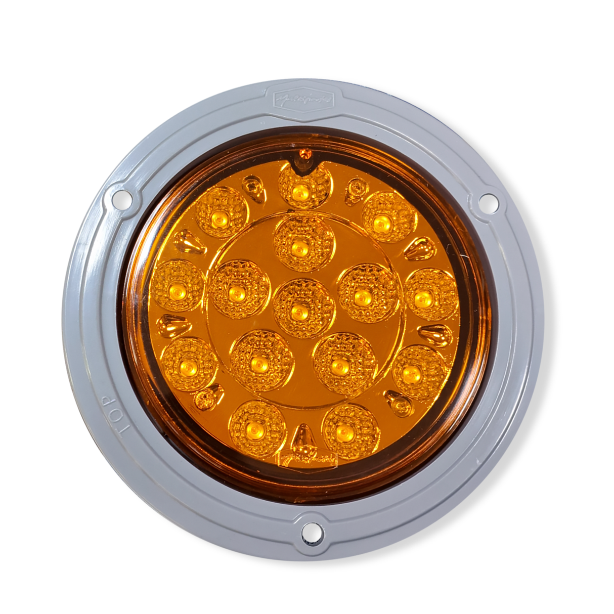 Lámpara LED Aro Plástico Gris 4´´