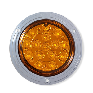 Lámpara LED Aro Plástico Gris 4´´