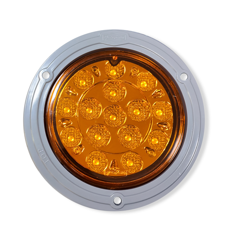 Lámpara LED Aro Plástico Gris 4´´