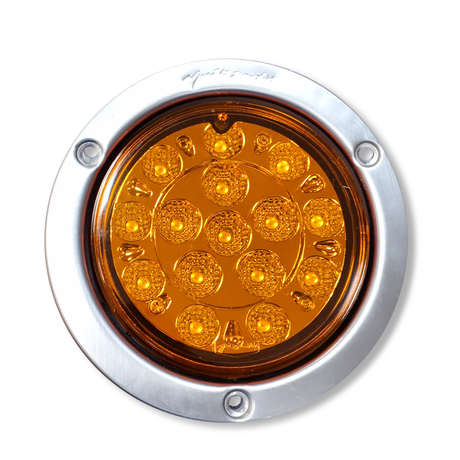 Lámpara LED Aro en Acero Inoxidable 4´´