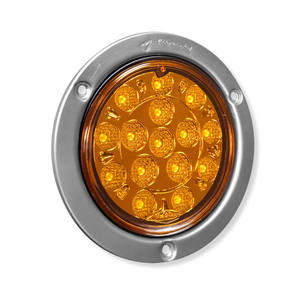 Lámpara LED Aro en Acero Inoxidable 4´´