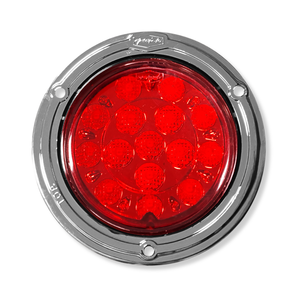 Lámpara LED Aro Cromado 4´´