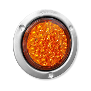 Lámpara LED Aro en Acero Inoxidable 4´´