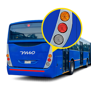 Lámpara LED Ø150mm Bus Transporte Masivo