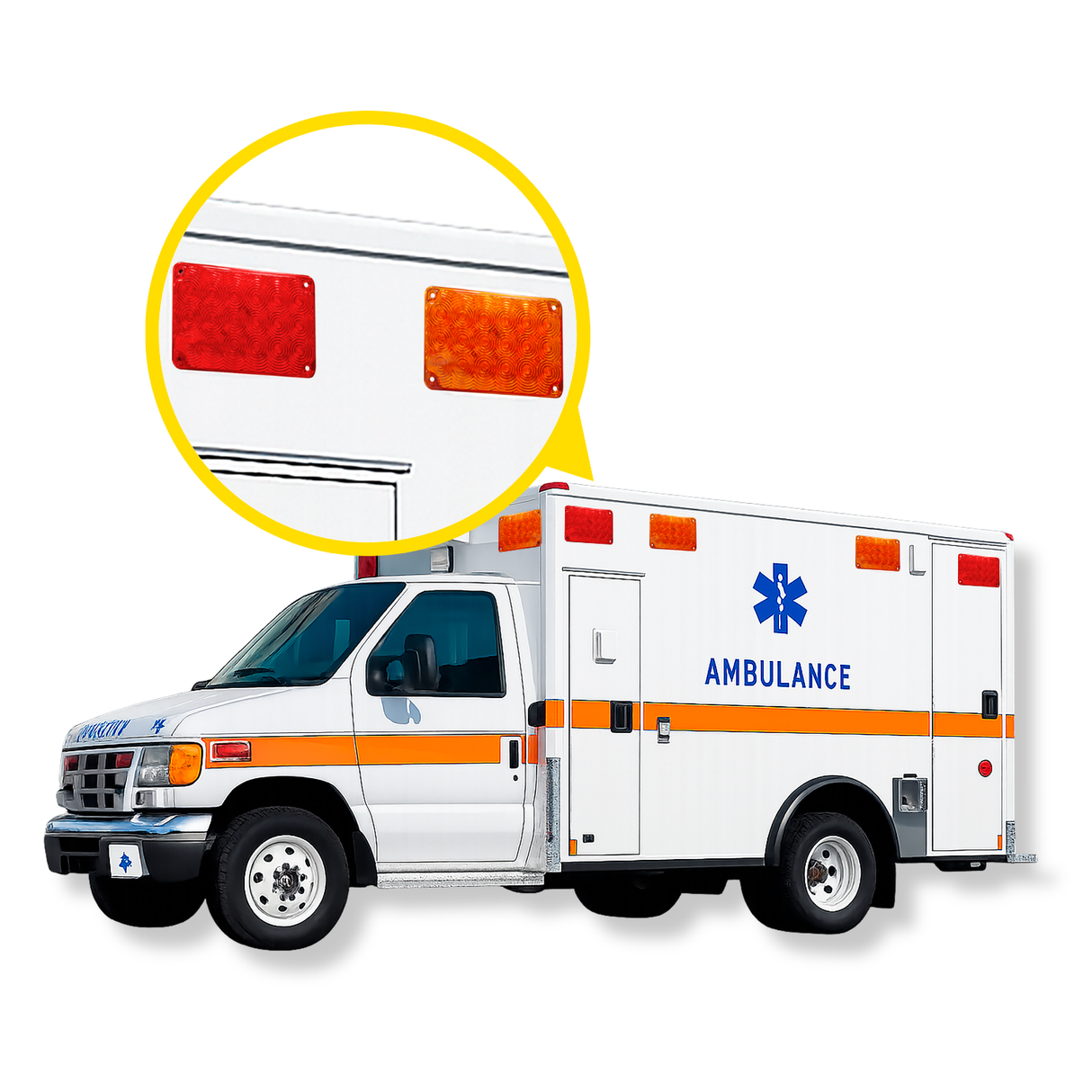 Lámpara LED Ambulancias/Bus Blue Bird