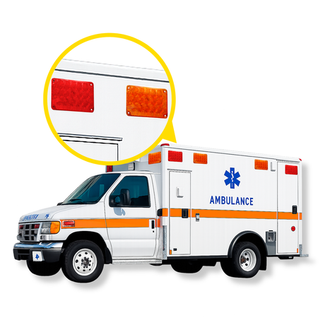 Lámpara LED Ambulancias/Bus Blue Bird