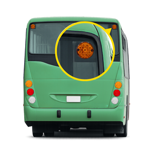 Lámpara LED Ø95mm Bus Transporte Masivo