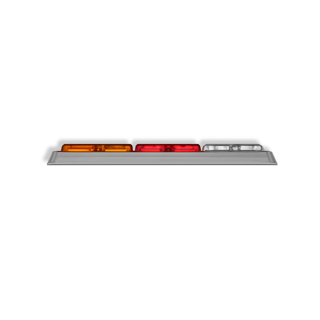 Lámpara LED Triple Base Alta Cromada