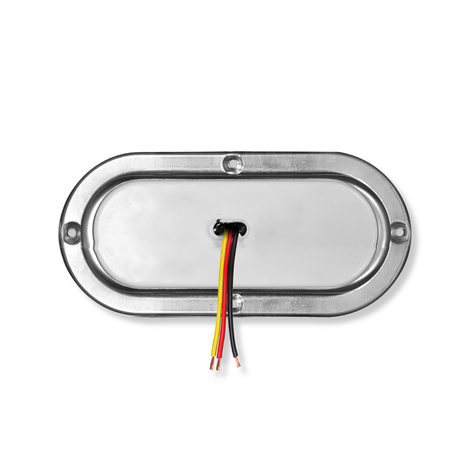Lámpara LED Ovalada Aro en Acero Inoxidable