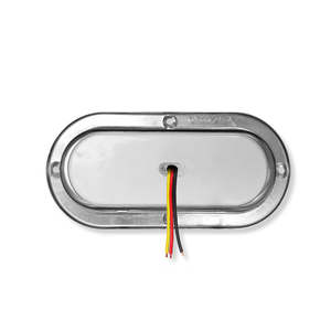 Lámpara LED Ovalada Aro en Acero Inoxidable