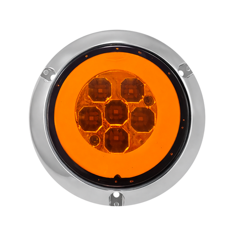 Lámpara Halo LED Aro Alto en ABS Cromado 4´´
