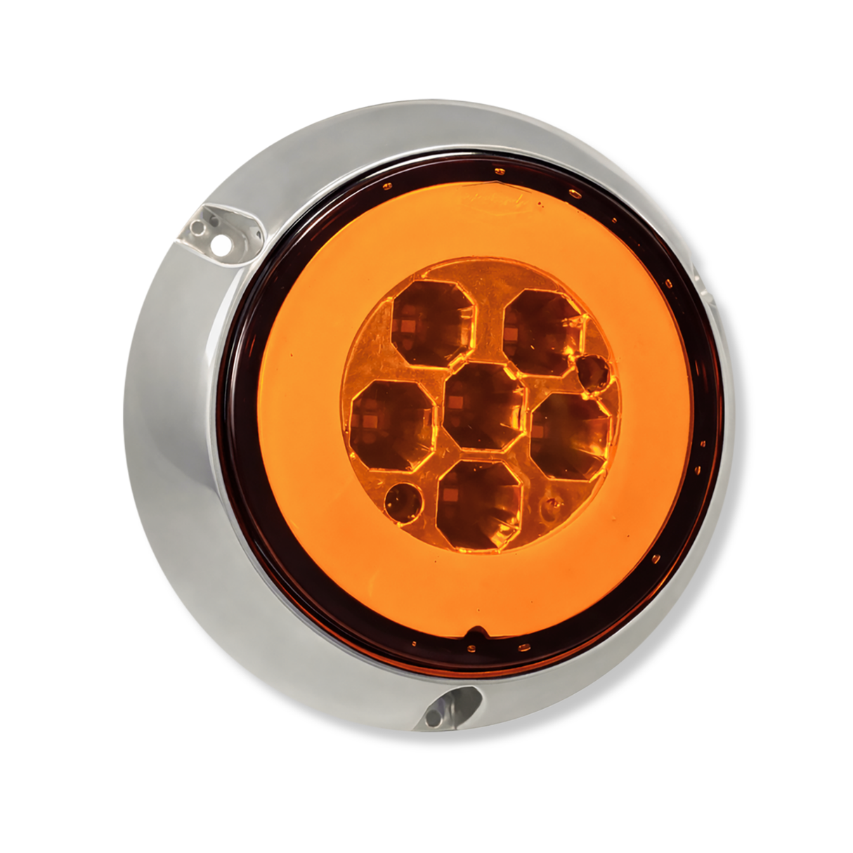 Lámpara Halo LED Aro Alto en ABS Cromado 4´´