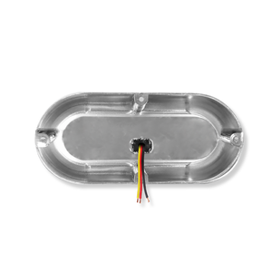 Lámpara Halo LED Ovalada Aro ABS Cromado