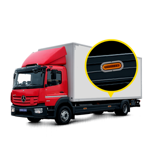 Lámpara Halo LED Ovalada Aro ABS Cromado