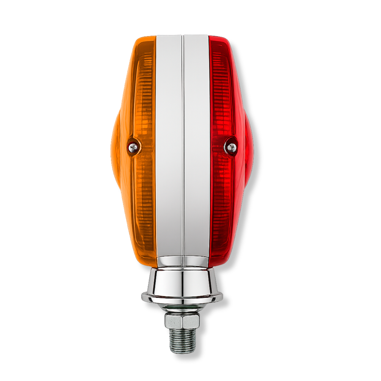 Lámpara Semáforo LED Aro en ABS Cromado Ø110mm