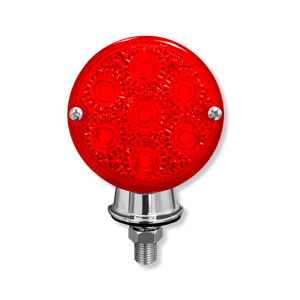 Lámpara Semáforo LED Aro en ABS Cromado Ø77mm