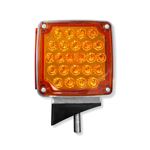 Lámpara Semáforo LED Negra Ford Soporte Plano/Curvo