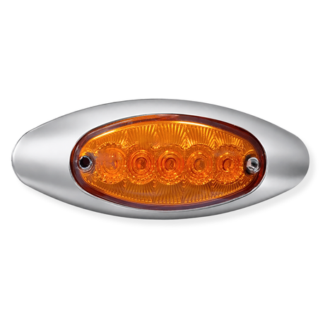 Lámpara LED Lateral Base Cromada Tipo Marcopolo
