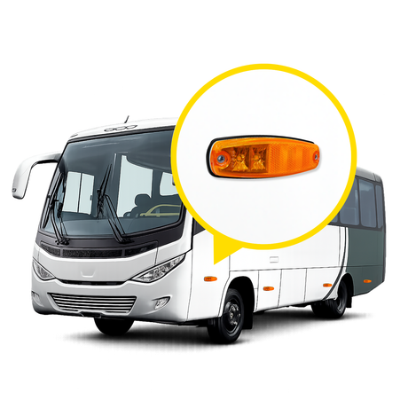 Lámpara Auxiliar LED con Reflectivo