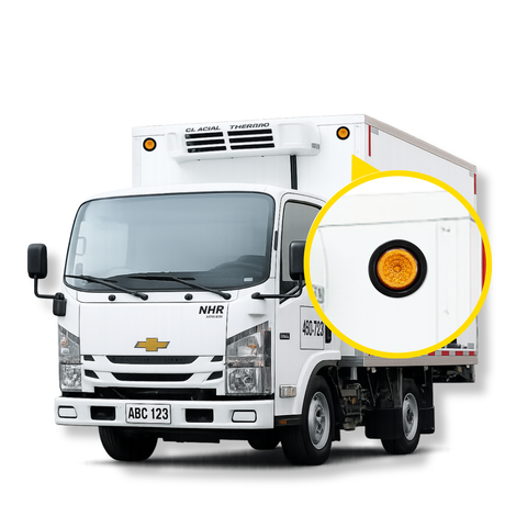 Lámpara LED Aro Encauchetado Ø2½¨