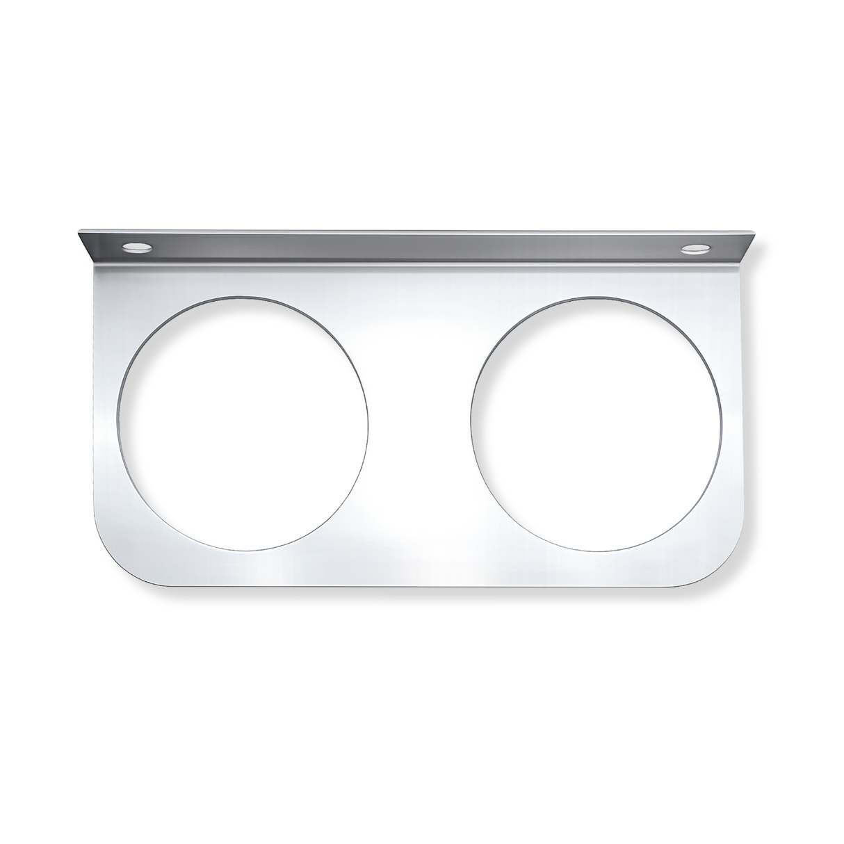 Soporte Lateral Doble en Acero Inoxidable para Lámparas 4´´