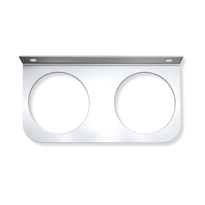 Soporte Lateral Doble en Acero Inoxidable para Lámparas 4´´