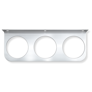 Soporte Lateral Triple en Acero Inoxidable para Lámparas 4´´