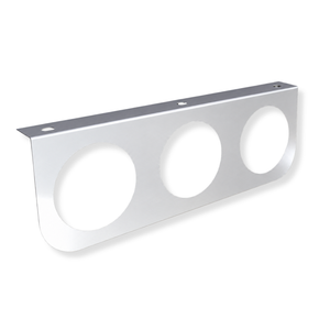 Soporte Lateral Triple en Acero Inoxidable para Lámparas 4´´