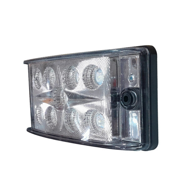 Lampara lateral led cristal universal multivoltaje - Imagen 2