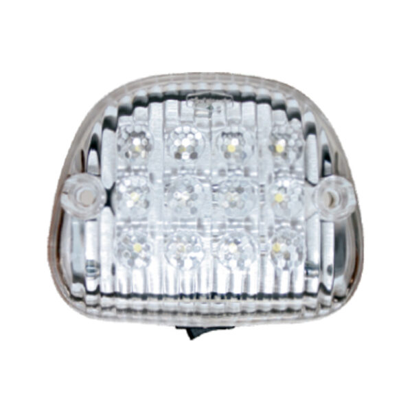 Lampara led cristal interior de cabina  con switch cristal multivoltaje