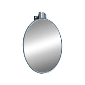 Espejo retrovisor interno panorámico conjunto plástico gris